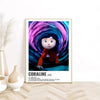 Anime Movie C-Coraline Poster HD Sticky Wall Waterproof Home Living Room Bedroom Dorm Bar Aesthetic Decoration