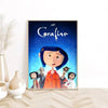 Anime Movie C-Coraline Poster HD Sticky Wall Waterproof Home Living Room Bedroom Dorm Bar Aesthetic Decoration