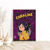 Anime Movie C-Coraline Poster HD Sticky Wall Waterproof Home Living Room Bedroom Dorm Bar Aesthetic Decoration